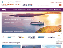Tablet Screenshot of cruisewinkel.nl